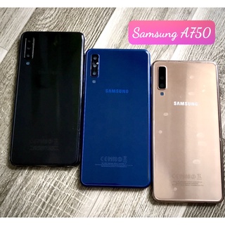 Bộ vỏ + sườn samsung a750 / a7 2018 - kèm phím ,kính camera