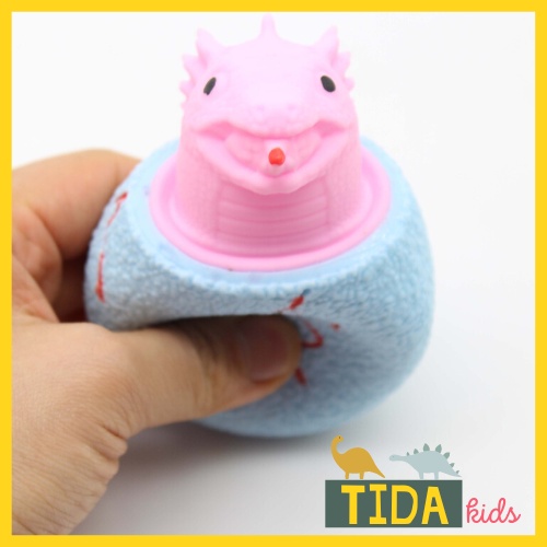 Trứng Bóp Nở Khủng Long ⚡ HOT TREND ⚡ Squishy Mochi Dinosaur Egg Cute, Đồ Chơi Xả Stress Dễ Thương Xua Tan Căng Thẳng
