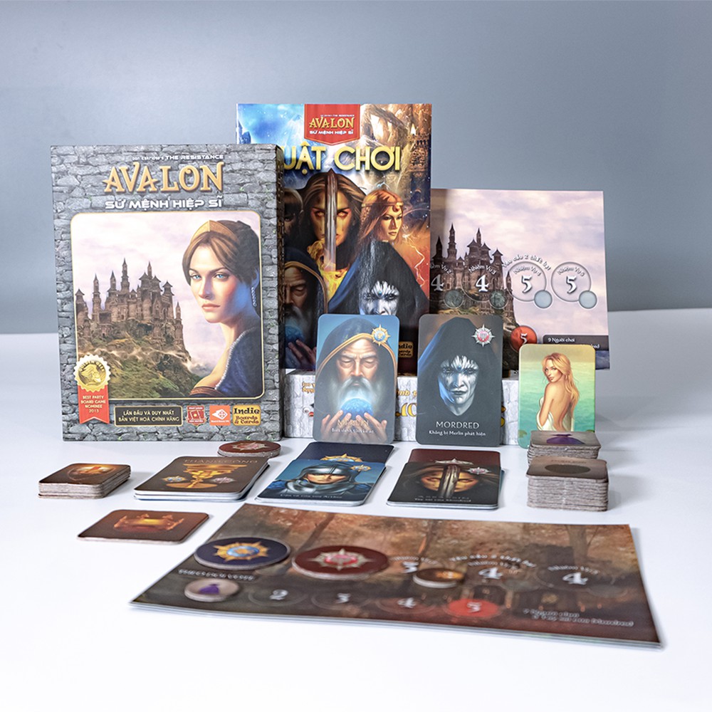 Avalon - Sứ mệnh hiệp sĩ - Việt hóa chính hãng- Boardgame VN