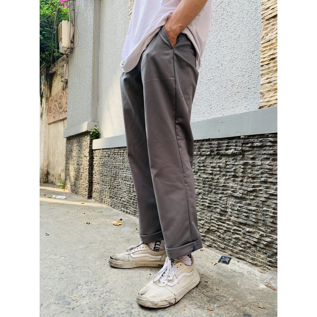 Quần dài kaki nam Dickies ống suông chính hãng - Helistore