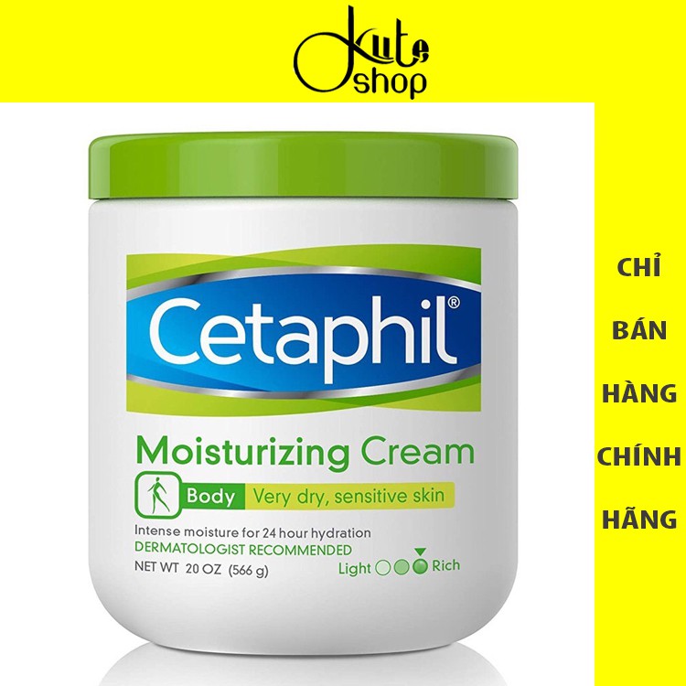 [Hủ 566g tách set] Kem  dưỡng thể dưỡng ẩm, làm mềm da Cetaphil Body Moisturizing Cream