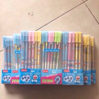 combo 5 hộp bút bi xoá được cho khách