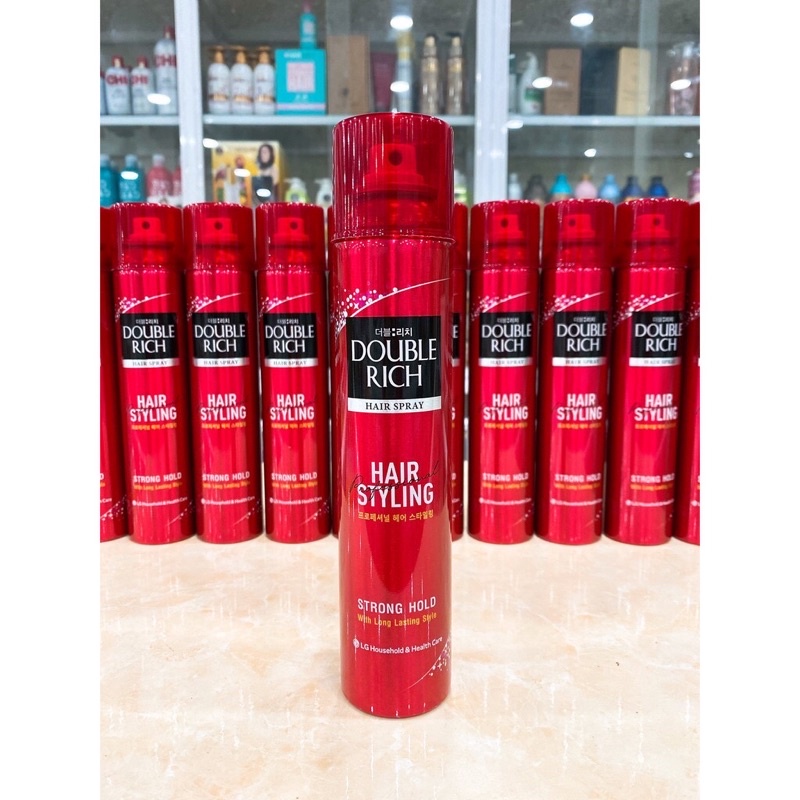 Keo Xịt Giữ Nếp Tóc Double Rich Hair Spray 170ml