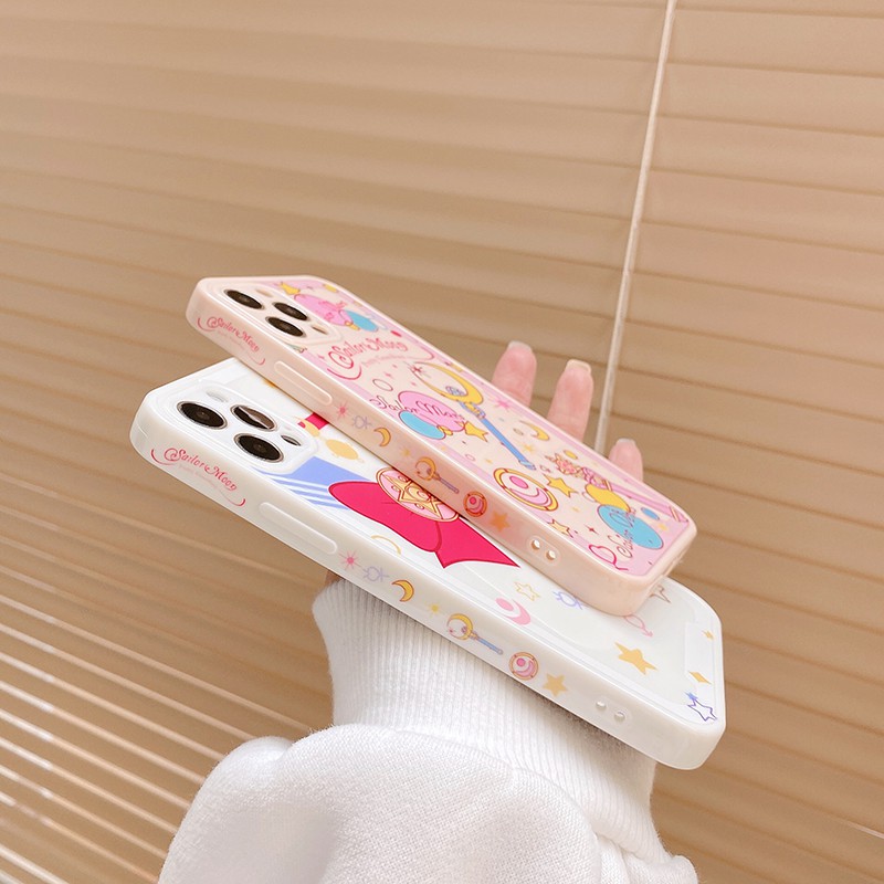 Ốp Điện Thoại In Hình Thủy Thủ Mặt Trăng Cho iPhone 13 11 12 Pro Max se2 xr xmax i7 8plus i8