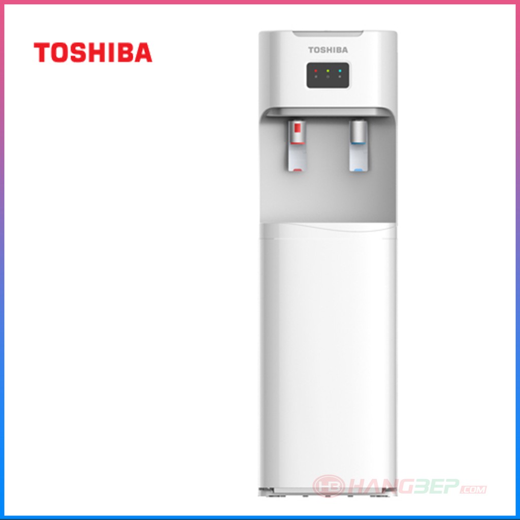 Cây nước nóng lạnh dấu bình Toshiba RWFW1669BV [Trắng/Đen]