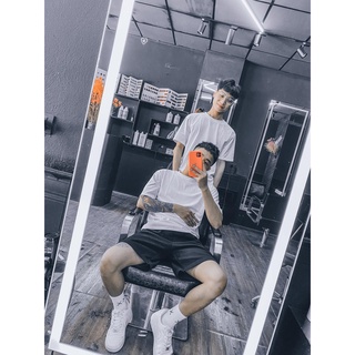 Áo Thun Tay Lỡ unisex Trắng Đen Giá RẺ
