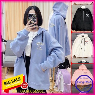 [Giá Sale] ÁO HOODIE NỈ DÂY KÉO NGOẠI (07.07) HD1710