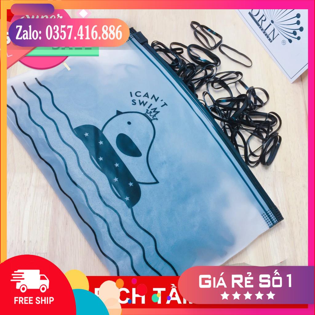 Túi 500 thun cột tóc, chun buộc tóc