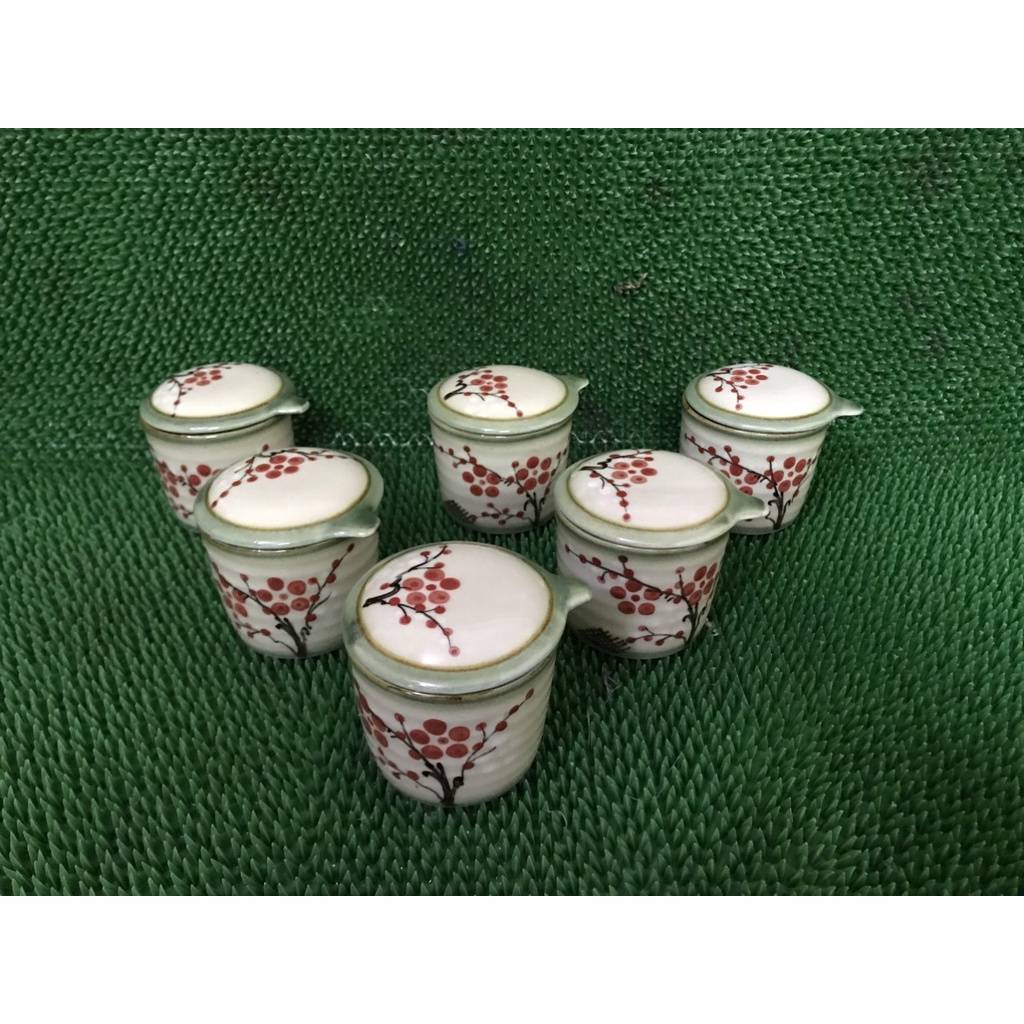 Cốc caramen vẽ tay Bát Tràng