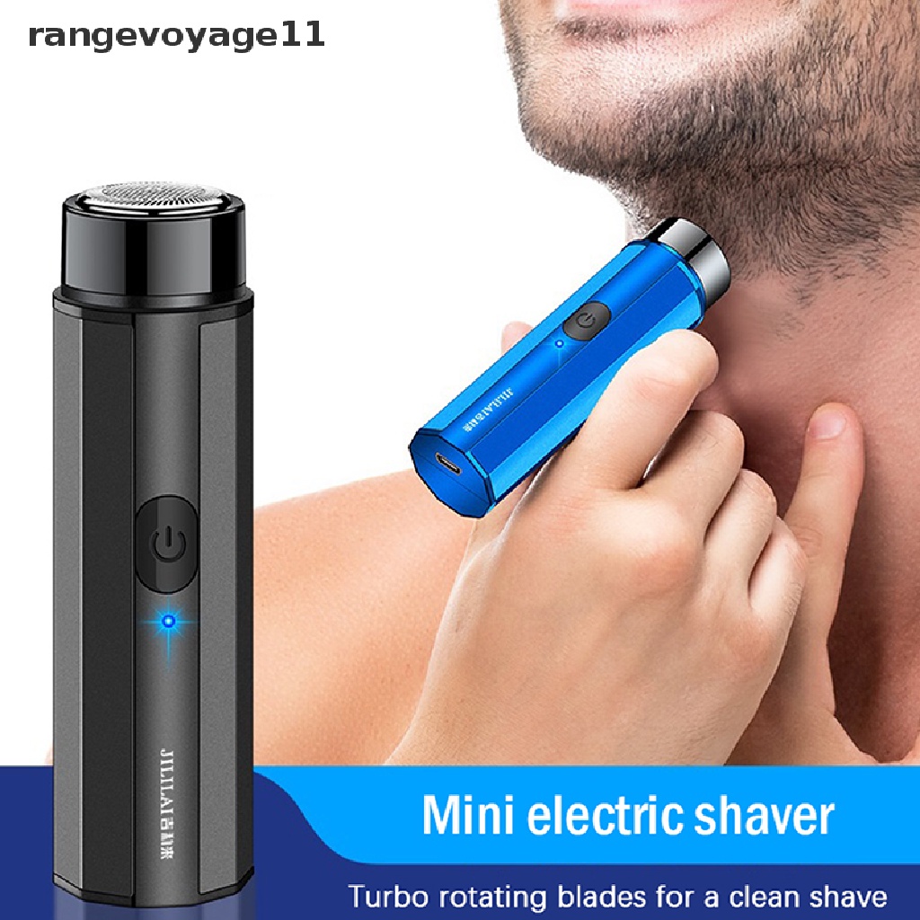 [Hàng mới về] Máy cạo râu chạy điện mini 2022 tiện dụng dành cho nam giới
