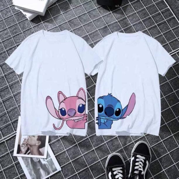 "RẺ VÔ ĐỊCH" Áo thun unisex cao cấp Stich có bigsize