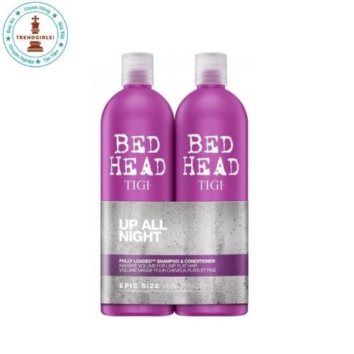 [chính hãng Mỹ] cặp bộ dầu gội xả phục hồi hư tổn TiGi Bed Head 750ML/Chai Hàng Chuẩn Chính Hãng Tóc Suôn Mượt Tiết Kiệm