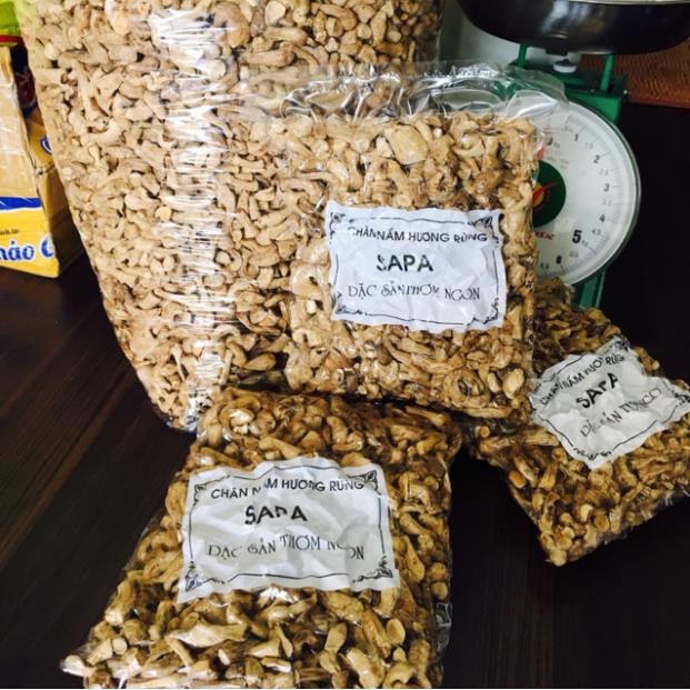 Chân nấm hương Sapa : Sạch thơm tuyệt đối gói 500g