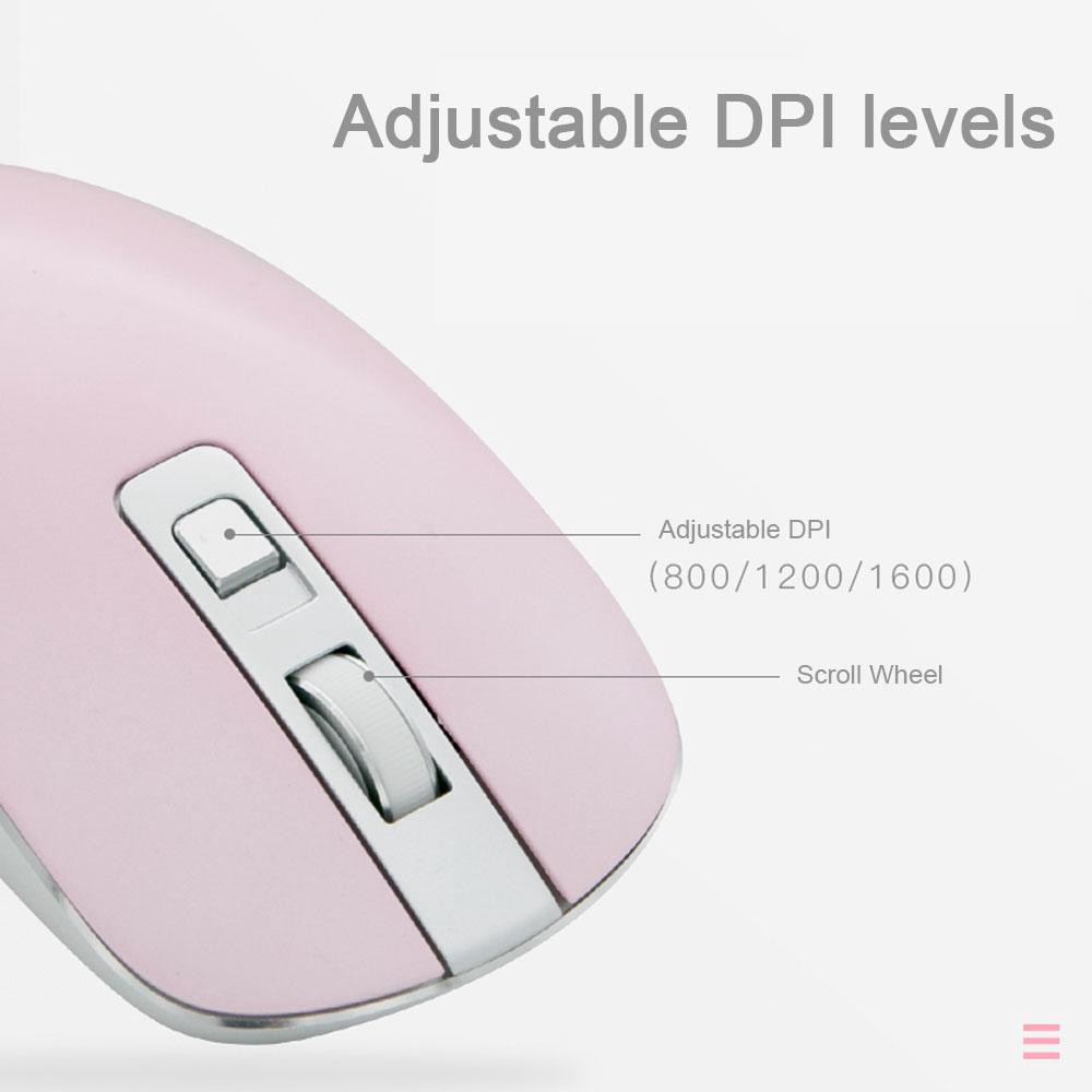 Chuột Quang Không Dây HP S4000 1600DPI 2.4Ghz Cho Laptop PC