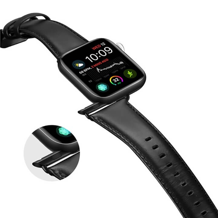 Dây da Apple Watch Series 5 4 3 Dux Ducis chính hãng