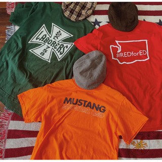 Áo Thun Nam Nữ [Size L] 2Hand, Áo Phông Mỹ Nam Nữ Unisex Vải Mỹ Dày Cotton Thấm Hút Hàng Tuyển Chọn Loại 1