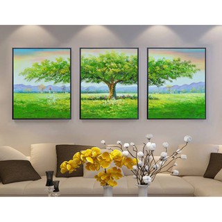 Tranh cây cổ thụ trang trí phòng khách - hợp mệnh hỏa, mệnh mộc