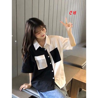 ÁO SƠ MI PHỐI THÂN 2 TÚI NGỰC_CH4752