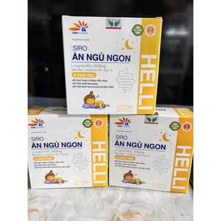Ăn ngủ ngon HELLI - Siro ăn ngủ ngon dạng ống