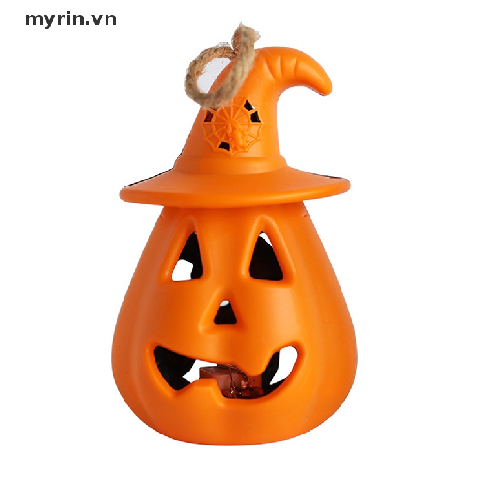 Đèn Led Hình Bí Ngô Mini Dễ Thương Trang Trí Halloween