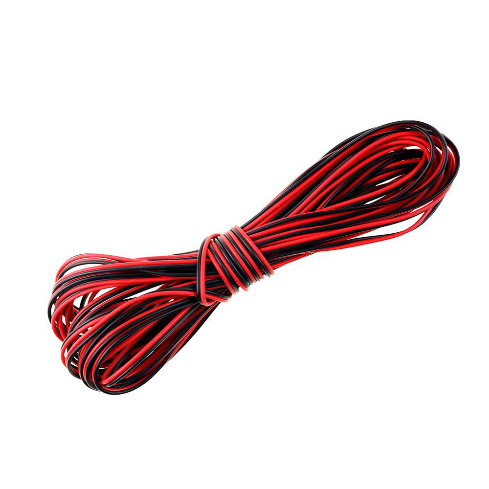 AUGUSTINA Cáp Mở Rộng 2 Pin 5M 10M 20M 2 Pin Đồng 3528 5050