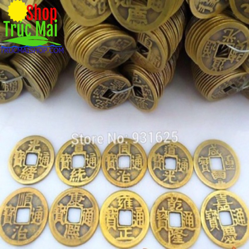 Đồng tiền xu âm dương kích tài vận