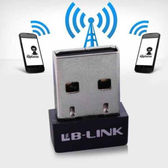 Freeship 50k USB thu wifi LB-LINK BL-WN151 Nano Tặng cáp USB nối dài 1.5m -DC232