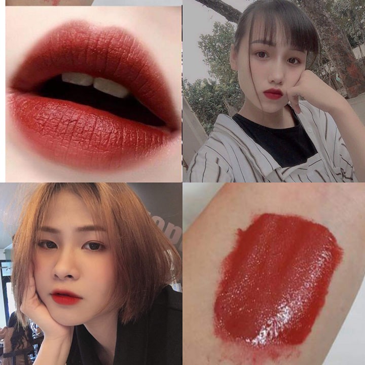 Hàng Mới Nhập Hàng Mới Nhập Chĩnh Hãng Son kem lì ROYAL Lipstick -màu đỏ nâu NEW NEW NEW