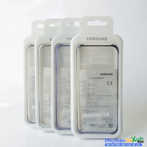 Ốp lưng Samsung Galaxy S8 Clear Cover chính hãng /PKTM