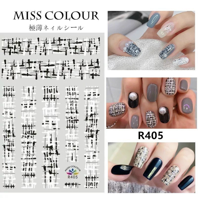 Nail Sticker Ngộ Nghĩnh Dán Trang Trí Móng Mẫu Mới