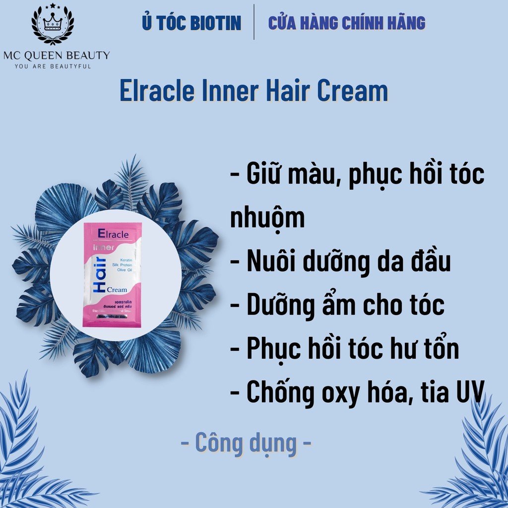 Ủ tóc Bio Super Treatment Thái Lan giúp tóc siêu mềm mượt, phục hồi hư tổn, kiểm soát dầu, kích mọc tóc - QUEEN BEAUTY