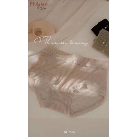Quần Lót Ren Cao Cấp Myna Bra: QL9516
