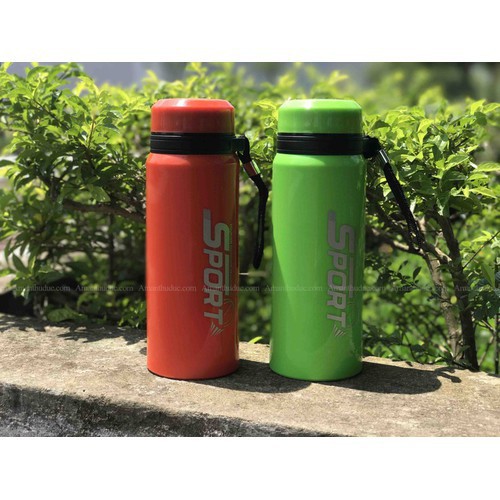 Bình Nước Thể Thao Giữ Nhiệt 600ml Tiện Dụng Thermos