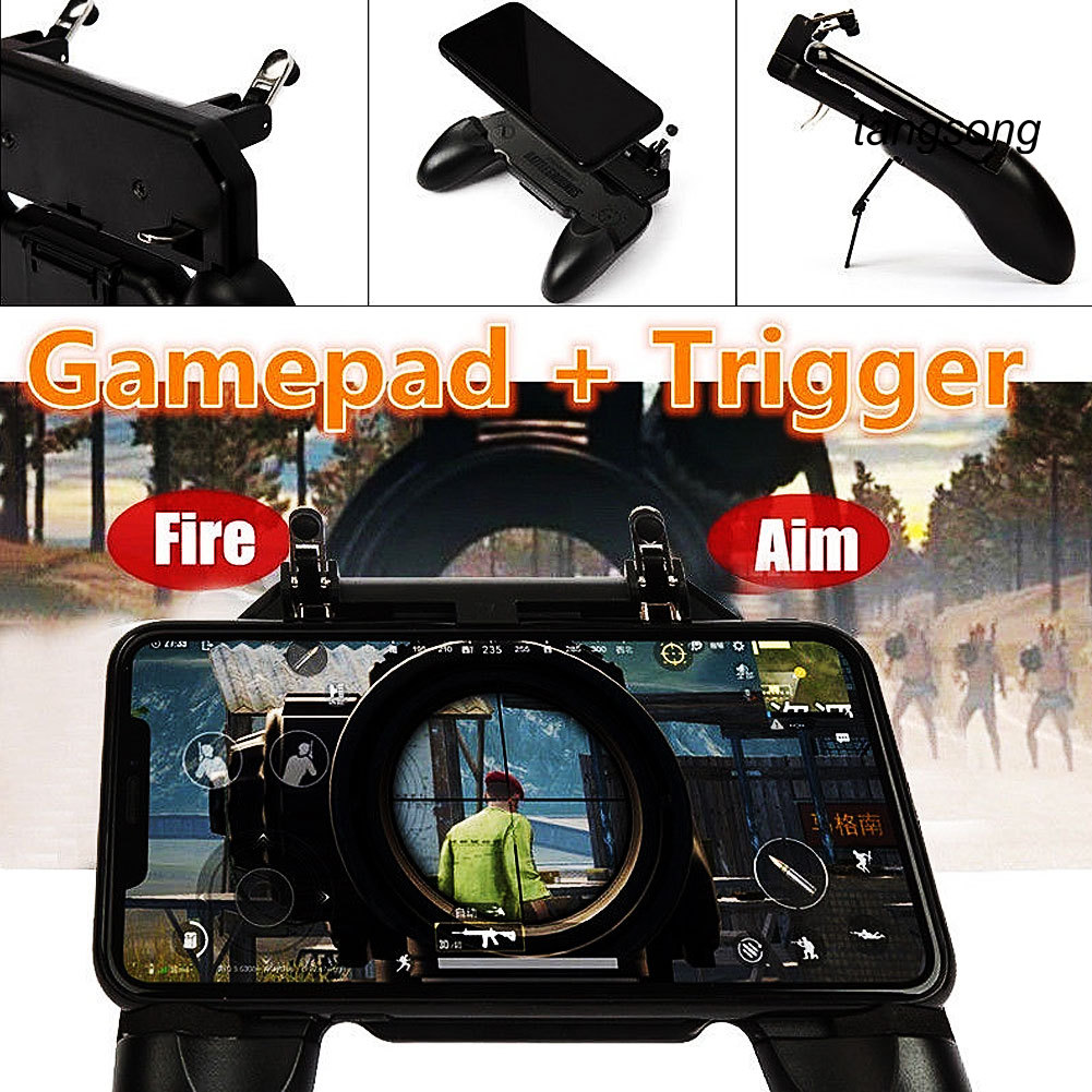 YP_4.5-6.5inch Mobile Phone Game Controller Gaming Joystick for PUBG Android iOS