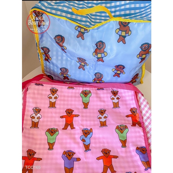 Túi xách đựng đồ cho bé bỉm sữa quần áo đi chơi, đi du lịch, đi cắm trại - Túi Du Lịch style Hàn Quốc