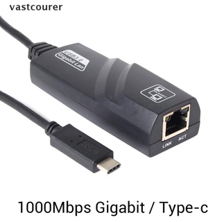 Cáp chuyển đổi vastu 1000mbps usb-c sang rj45 gigabit ethernet lan