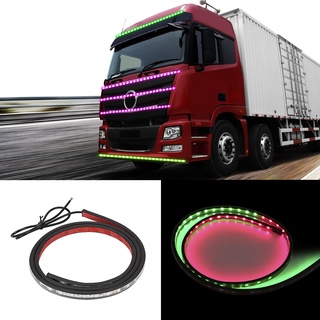 Dây đèn led rgb 1-2.4m 24v chống thấm nước nhiều màu trang trí trên nóc xe hơi/ xe tải