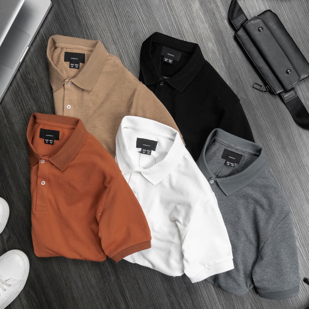 ÁO POLO VẢI COTTON CÁ SẤU PL3T03