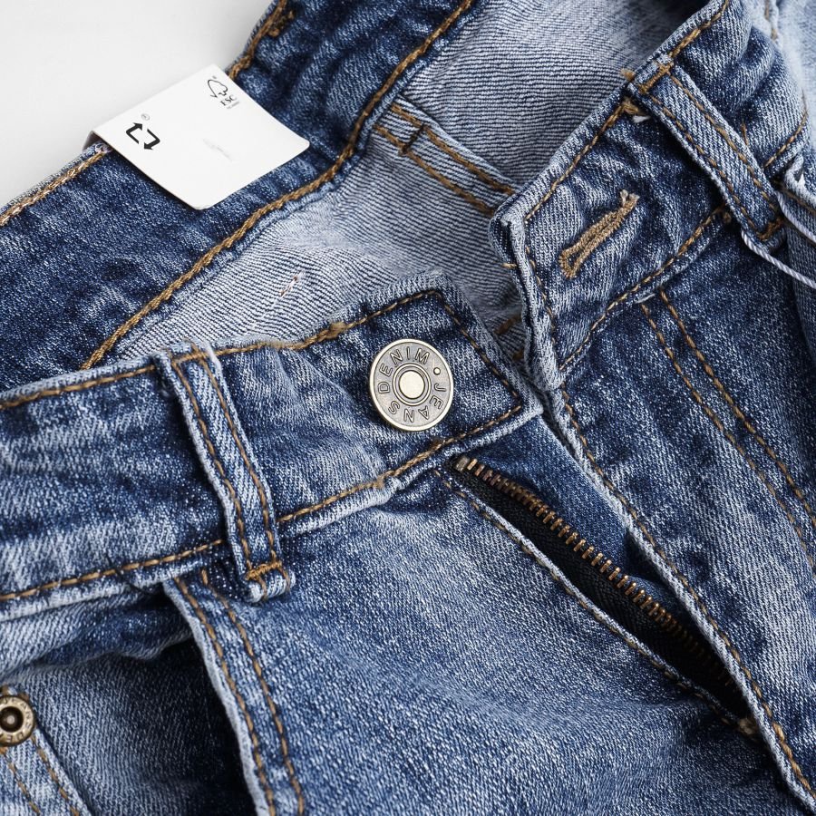 Quần jean nam, quần short đùi nam màu xanh cao cấp, chất cotton co giãn mền mịn, phong cách trẻ trung năng động - PAPAZ | BigBuy360 - bigbuy360.vn