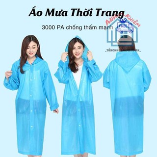 Áo mưa măng tô thời trang l6