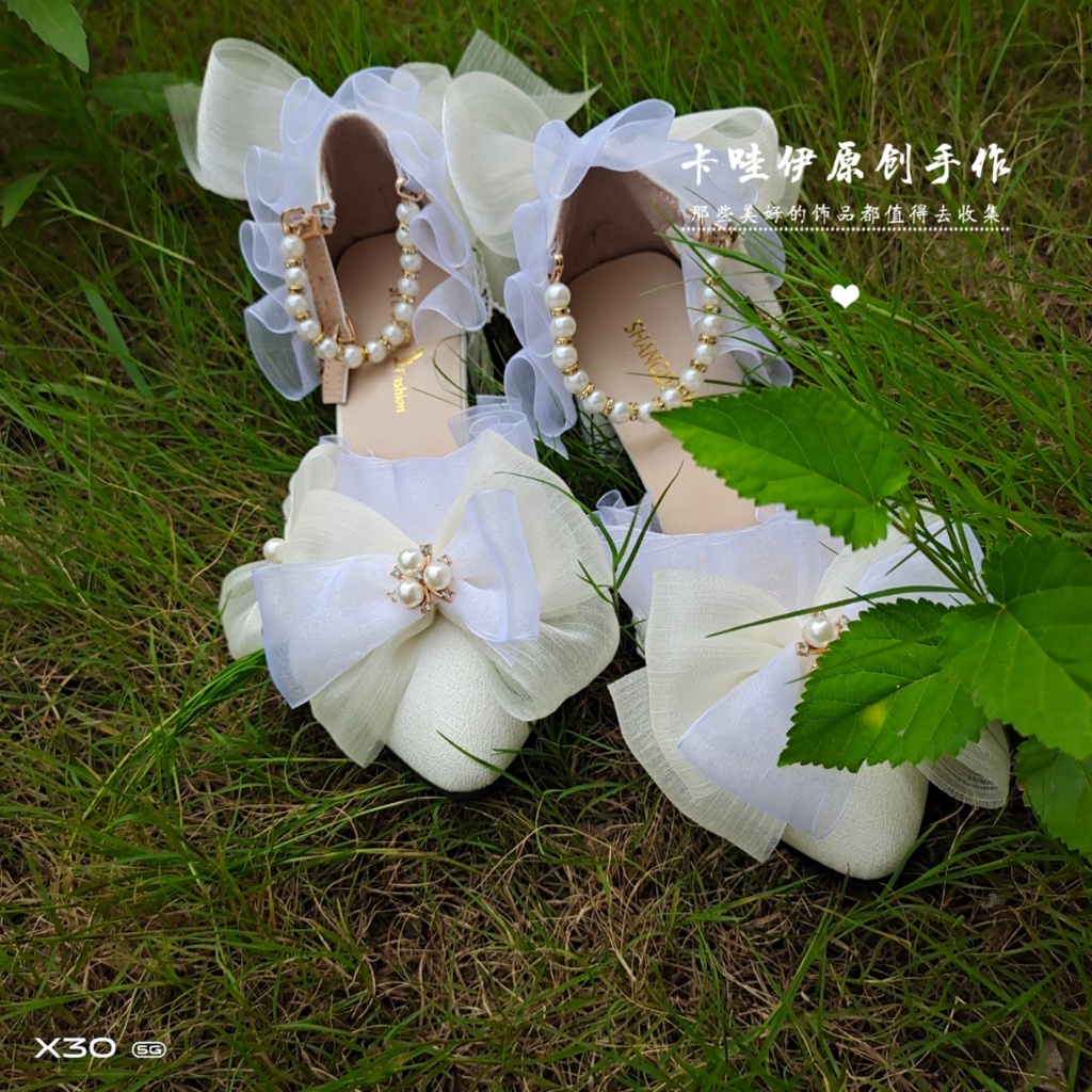 GIÀY CAO GÓT VUÔNG LOLITA  4447