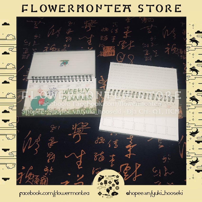 Sổ Kế Hoạch Tuần Weekly Planner - Thế Giới Quanh Ta (Được Chọn Mẫu)