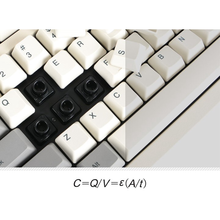 Bàn Phím Cơ Máy Tính Hiệu Leopold FC980C White Grey - Standard Topre Switch- 45G -  Hàng Chính Hãng - Bảo Hành 12 Tháng