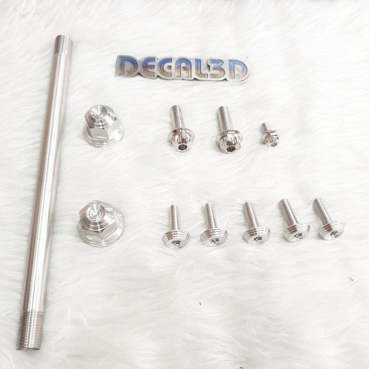 TRỌN BỘ ỐC SALAYA THÁI MẪU 2021 DÀN CHÂN TRƯỚC CHO XE TAY GA HONDA SIÊU ĐẸP