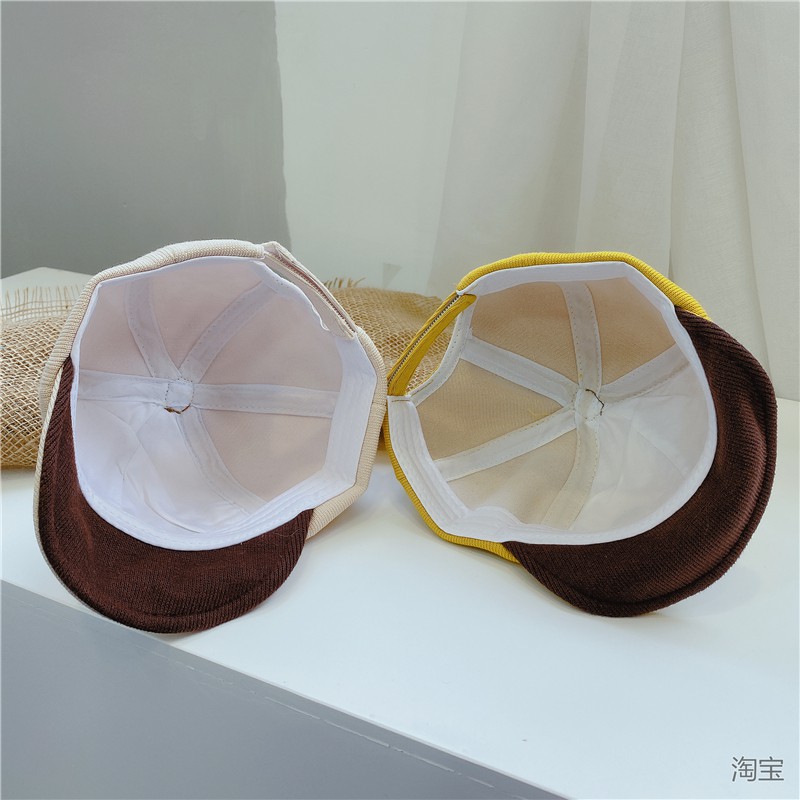 Mũ Lưỡi Trai Họa Tiết Chữ Thêu Đáng Yêu Cho Trẻ Em