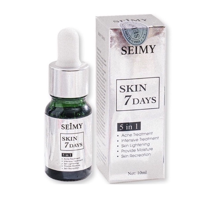 [Mã BMBAULT30 giảm đến 30K đơn 99K] Serum giảm mụn thâm rỗ Seimy - Skin 7 Days - mờ mụn ẩn hiệu quả sau 7 ngày