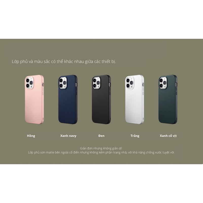 Series iPhone 13 | Ốp lưng SolidSuit chống sốc Rhinoshield