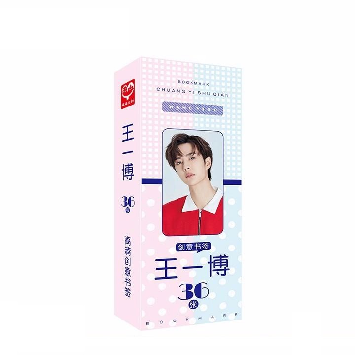 (8 tấm) Bookmark vương nhất bác hộp ảnh trang ngụy vô tiện lam vong cơ ma đạo tổ sư phim trần tình lệnh