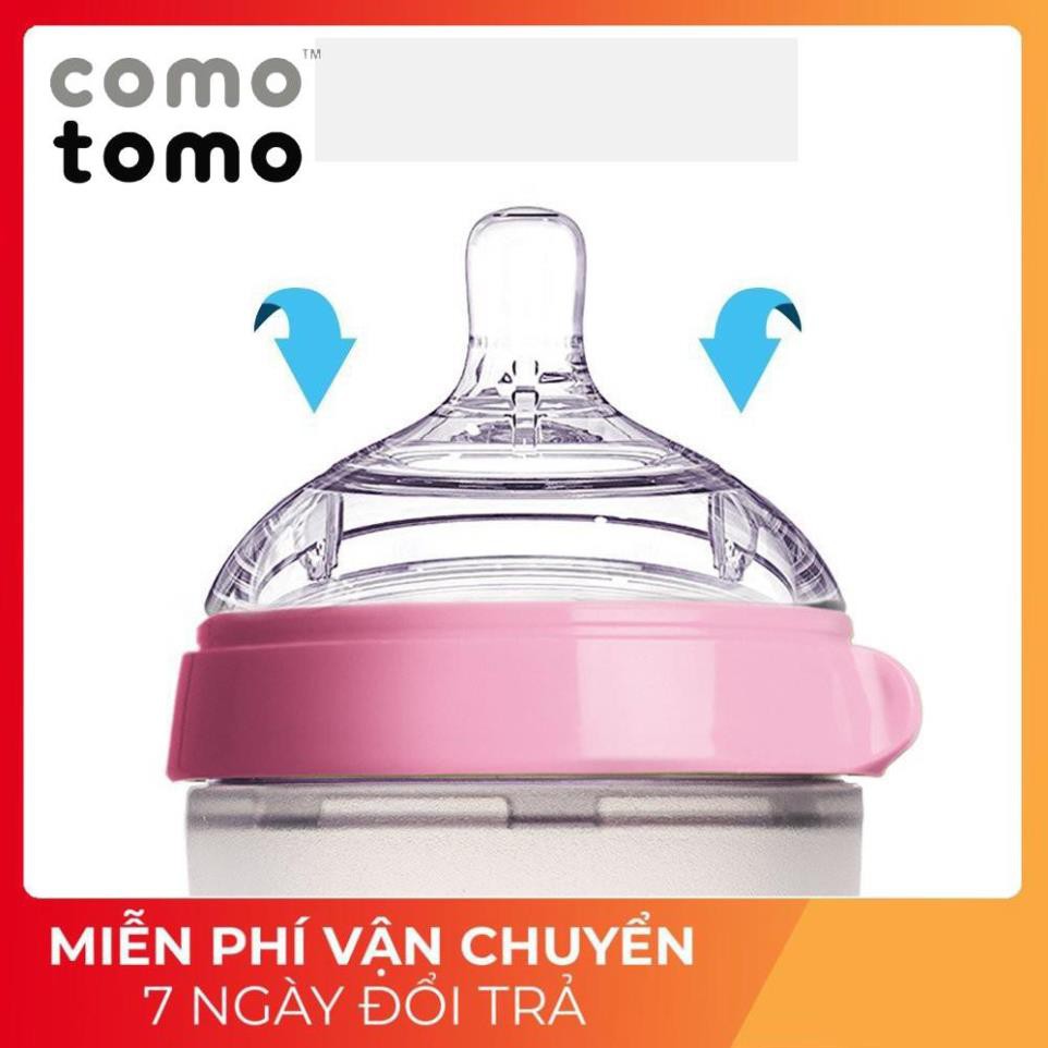 [Giá gốc] [Video+ảnh Thật] [ĐỦ SIZE] Bình Sữa Comotomo 150ML/250ML (hanhdecal)