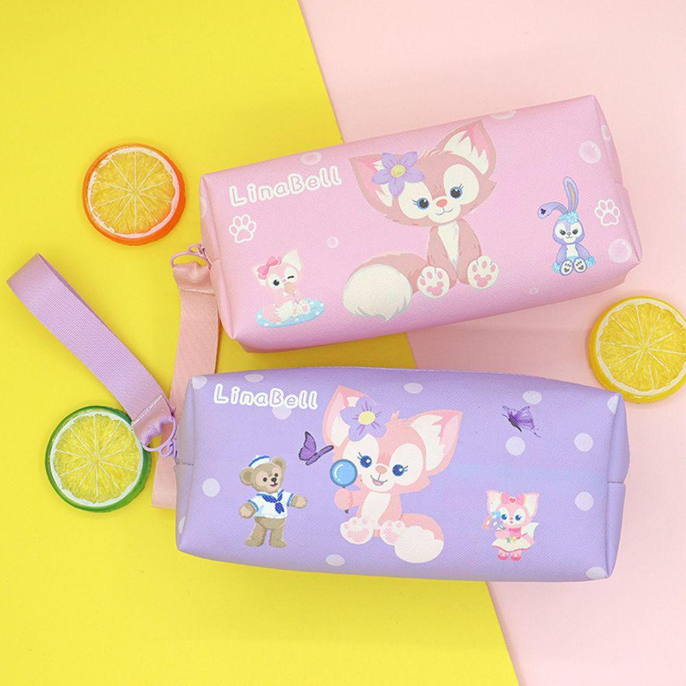Túi Đựng Bút / Mỹ Phẩm Có Khóa Kéo Hình Kuromi Melody Đáng Yêu Cho Bé Gái